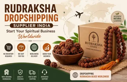 Rudraksha Dropshipping Supplier India – Start Your Spiritual Business Worldwide