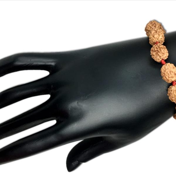 4 Mukhi Indonesian Thread Adjustable Bracelet